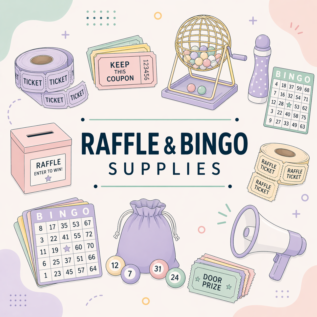 Raffle and Bingo Supplies