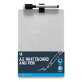U. Stationery Dry-Wipe Whiteboard – A4/A5 Mini Board with Pen & Eraser
