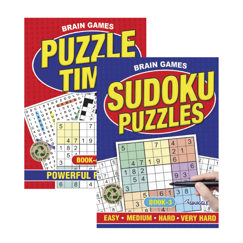 Puzzle Time Activity Book