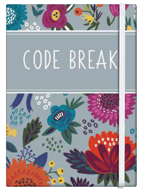 A6 Premium Criss Cross & Code Break Puzzle Book