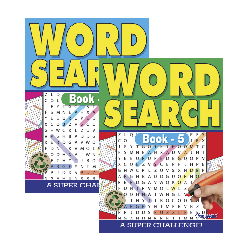 Word Search Puzzle Book Assortment 1