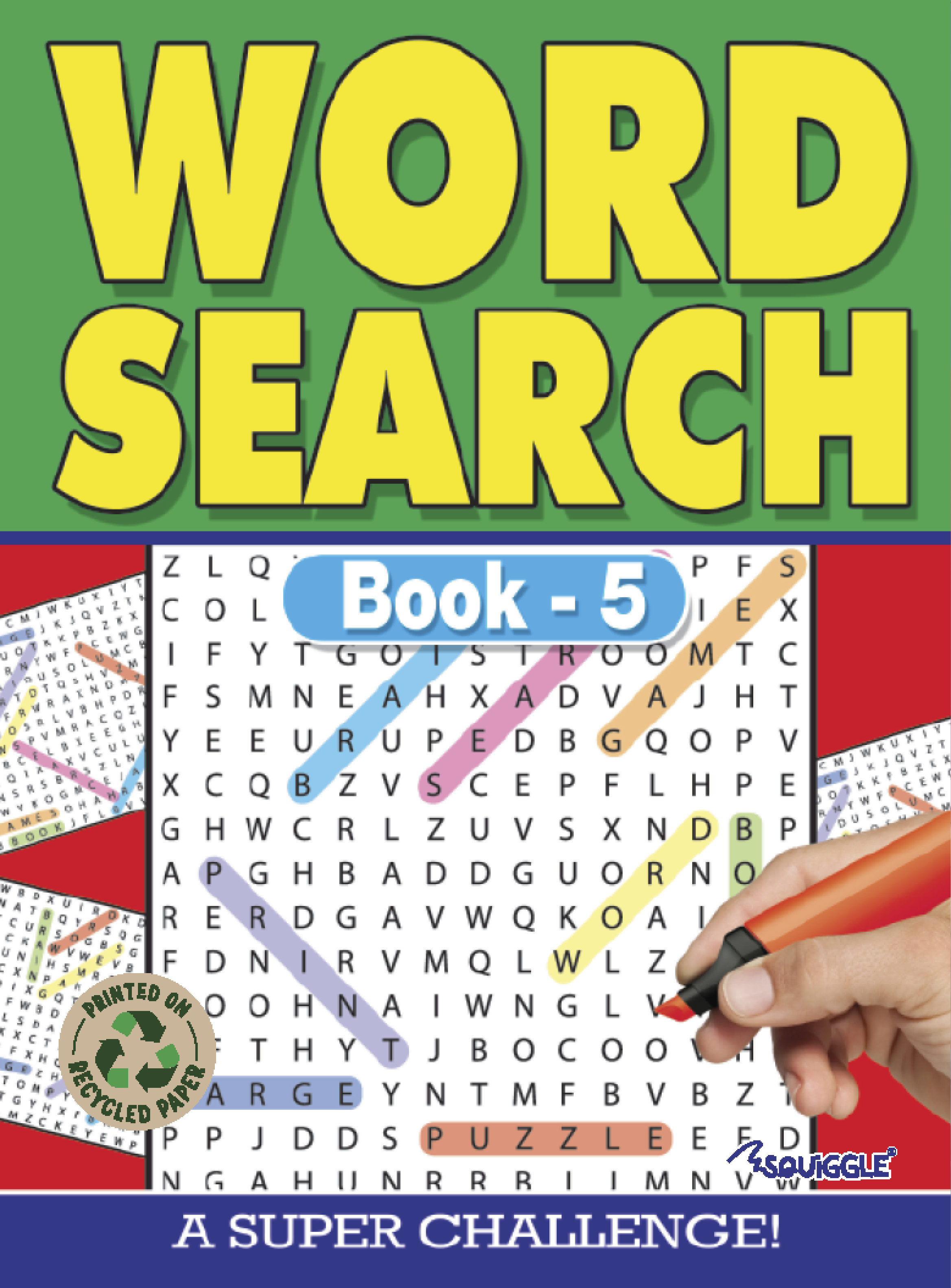 Word Search Puzzle Book Assortment 1
