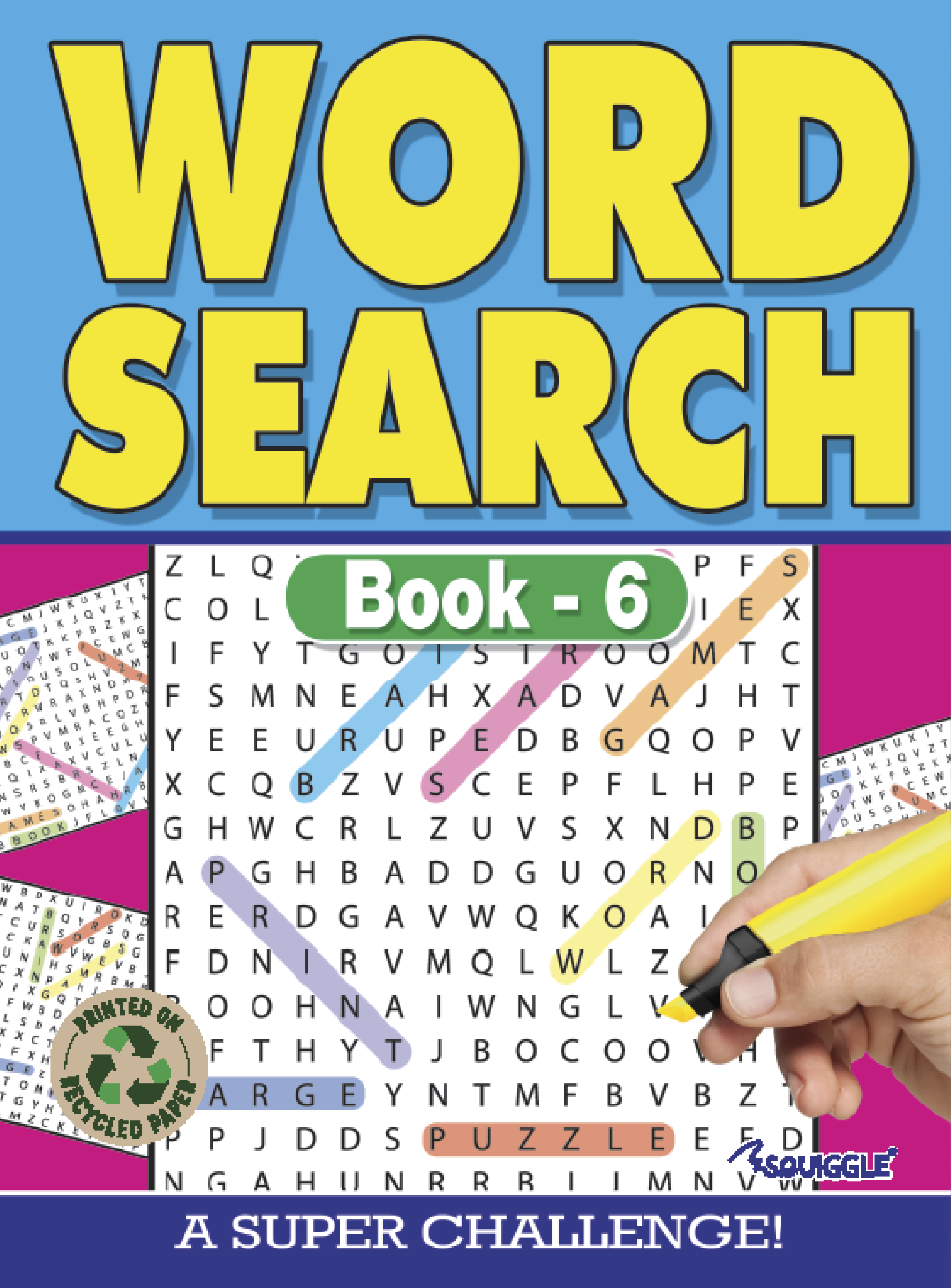 Word Search Puzzle Book Assortment 1