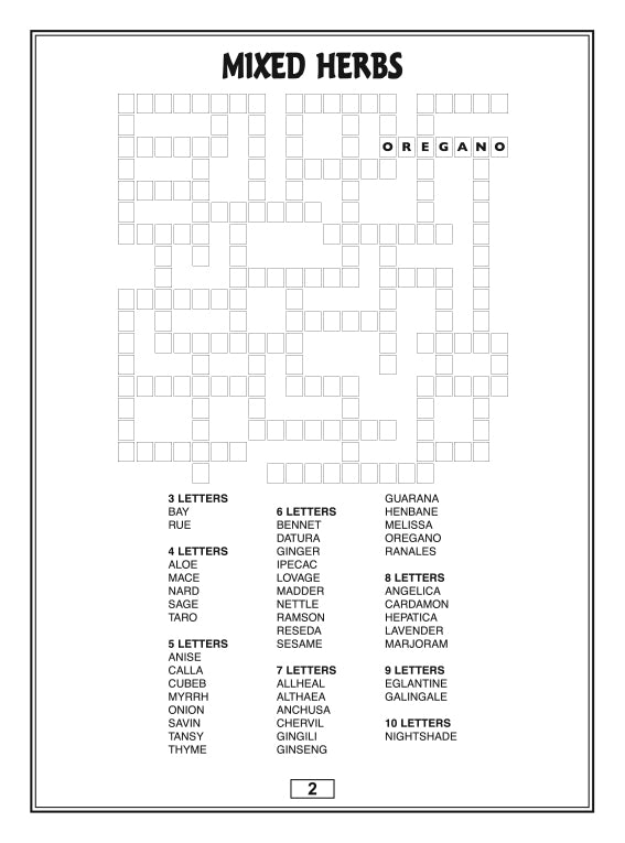 Criss Cross Puzzle Book