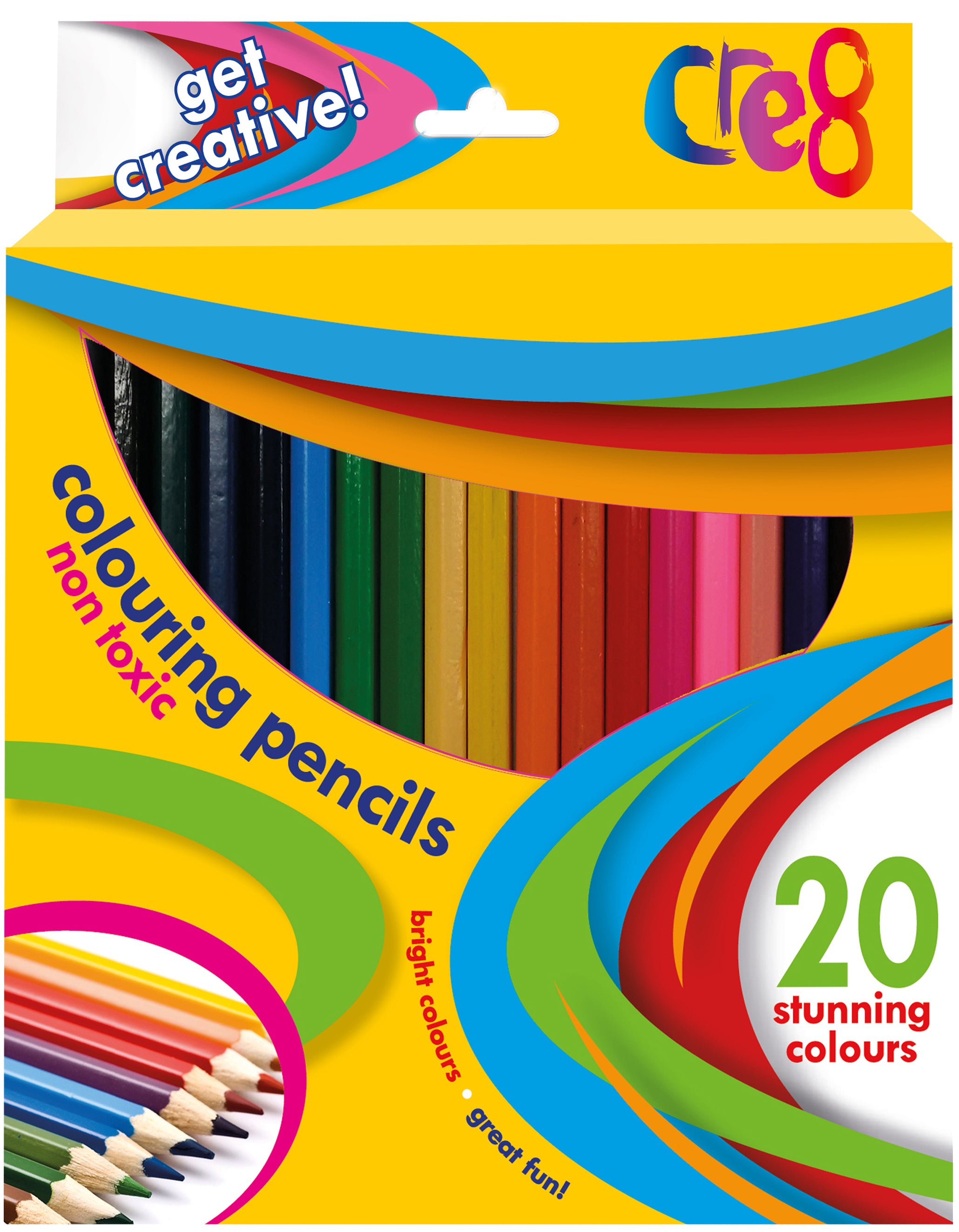 Colouring Pencils, 20 Colours