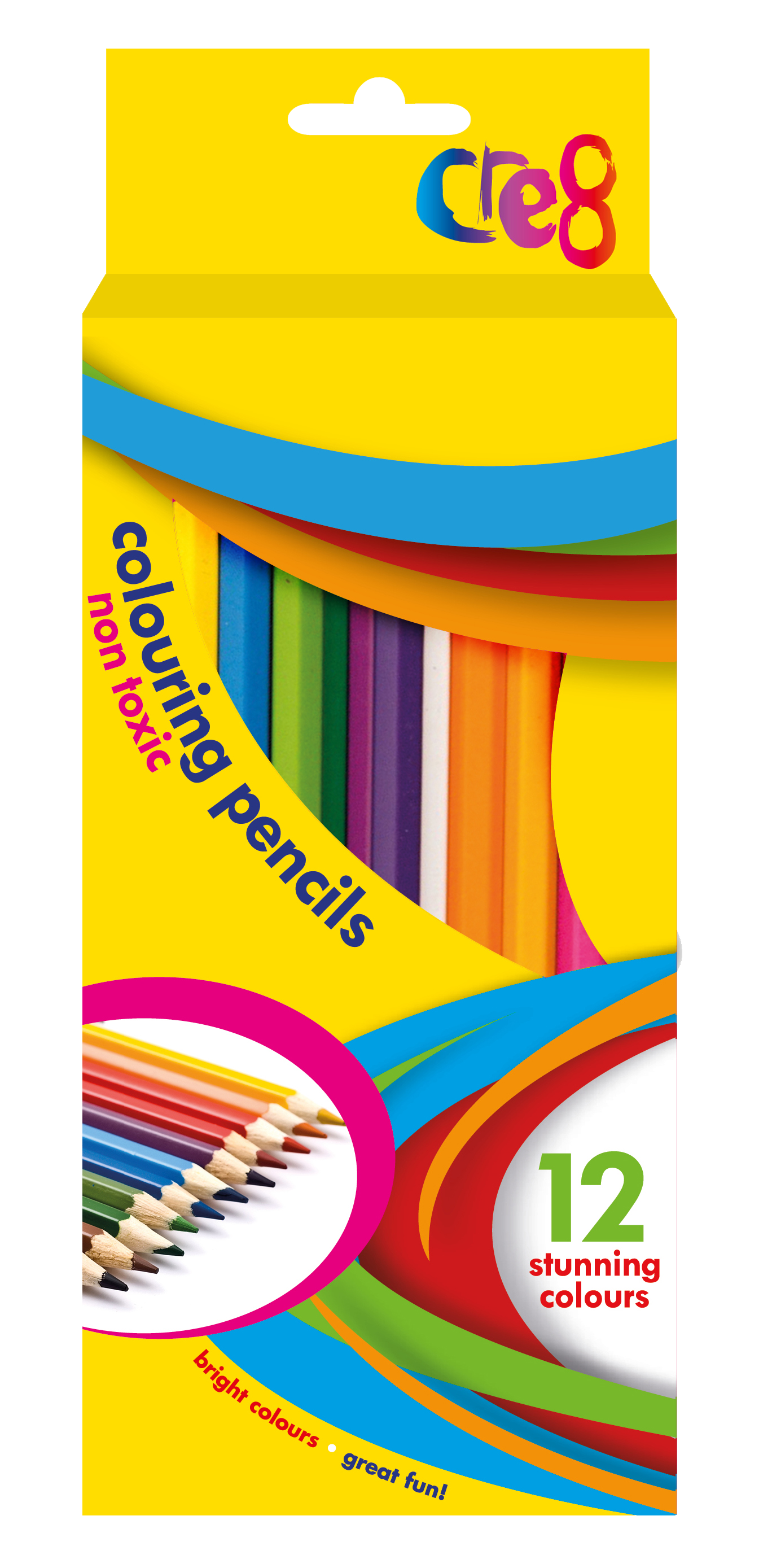 Colouring Pencils, 12 Colours