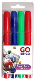 Bingo Pens, 4 Pack