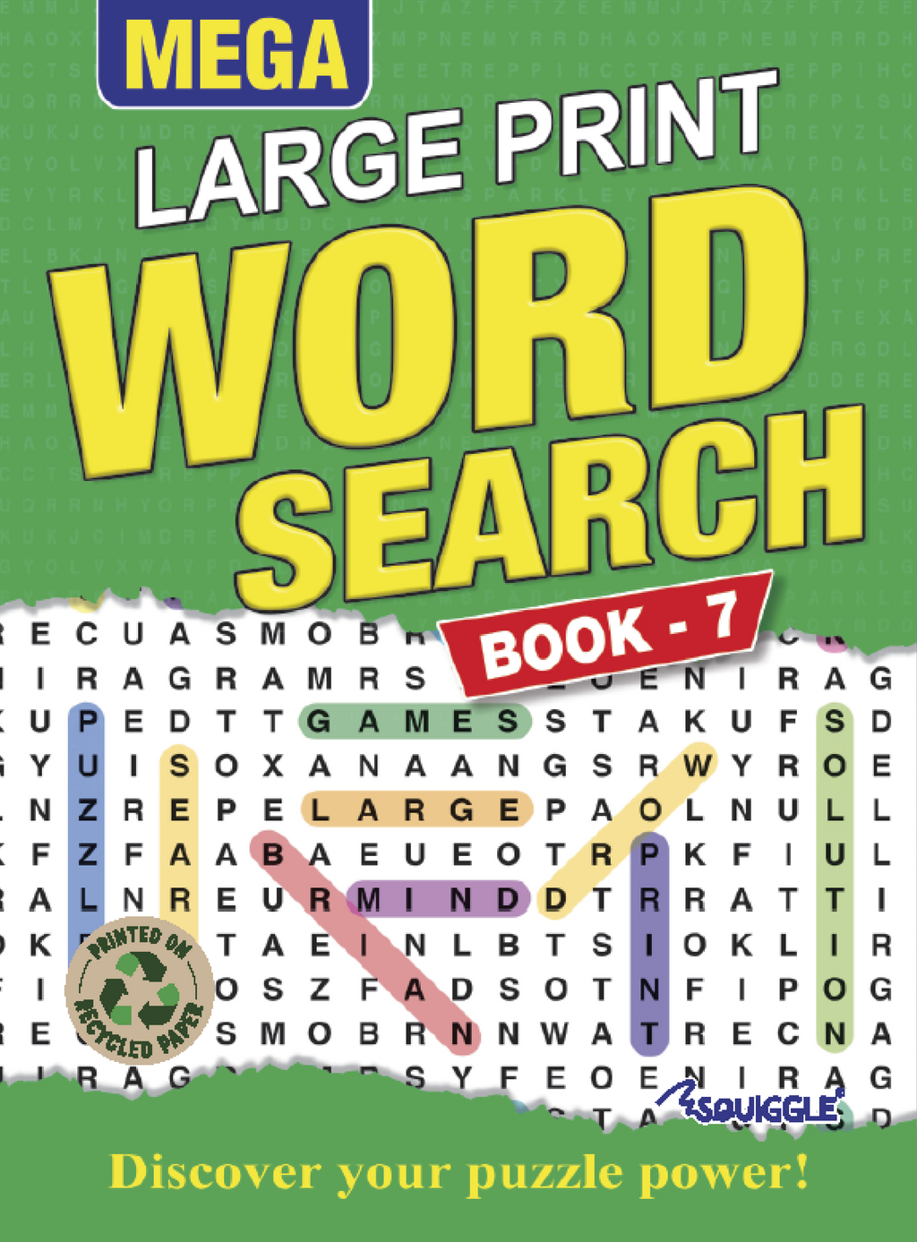 Mega Large Print Word Search Book Asst 2