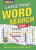 Mega Large Print Word Search Book Asst 2