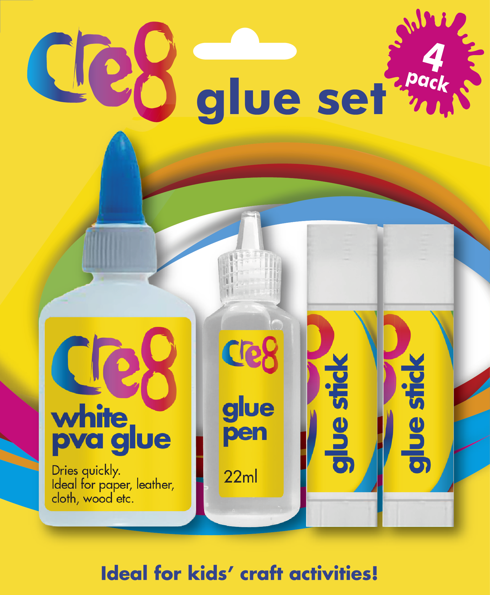 Glue Set, 4 Pack