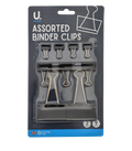 Binder Clips, 9 Pack Assorted