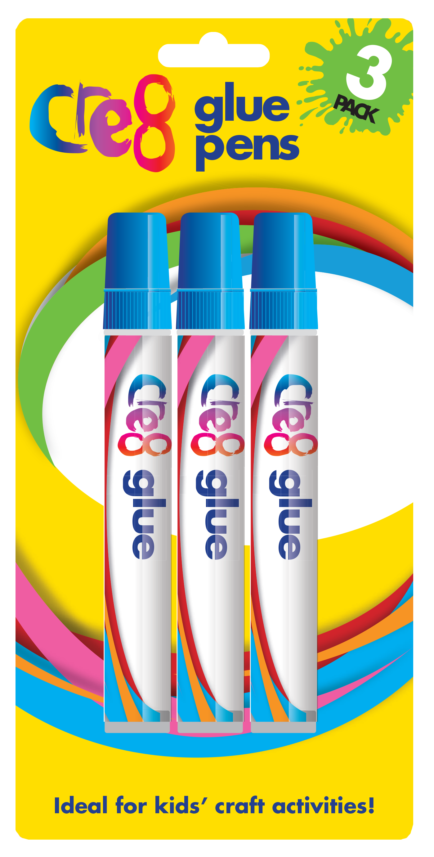 Glue Pens, 3 Pack