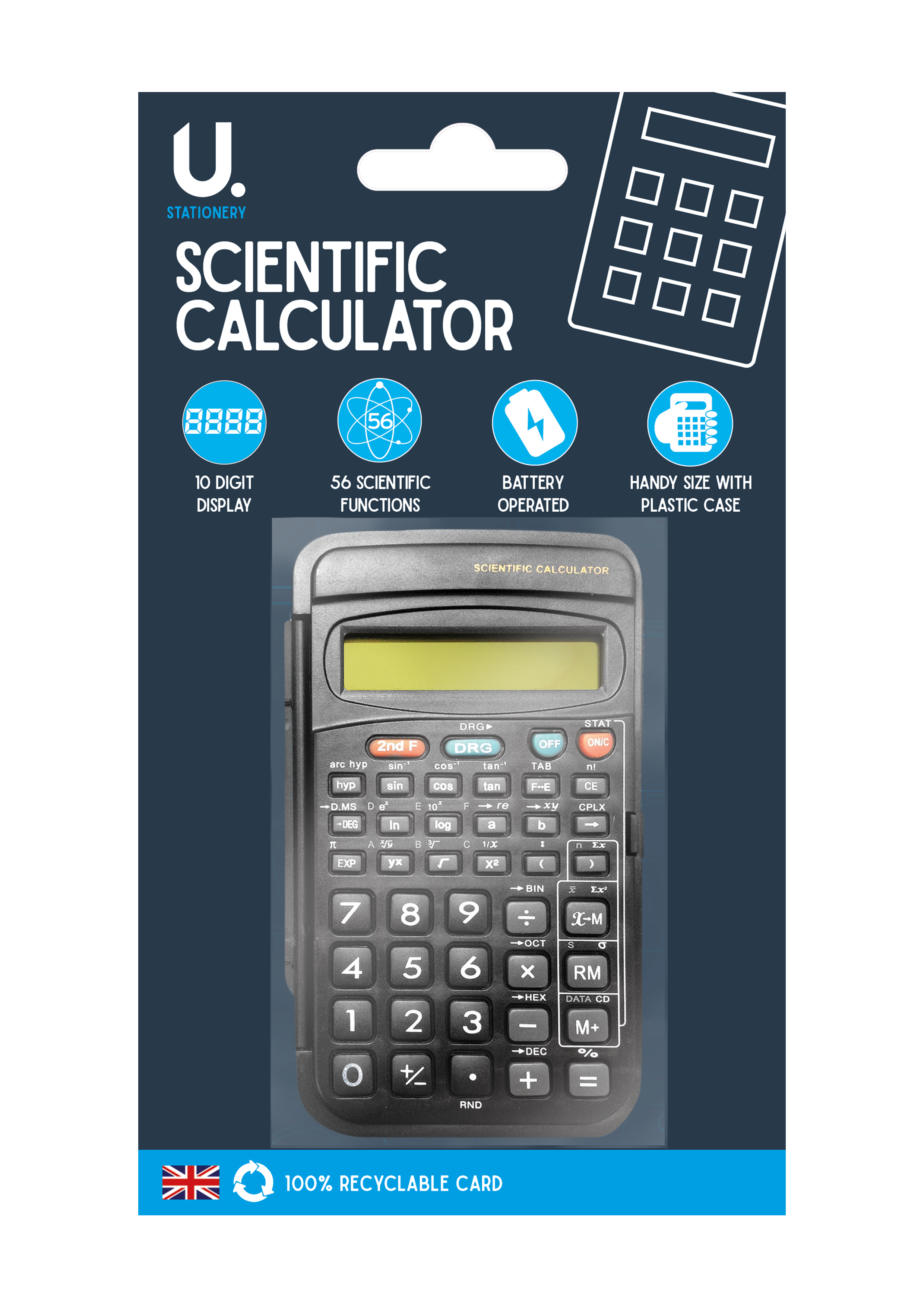 Scientific Calculator with Case