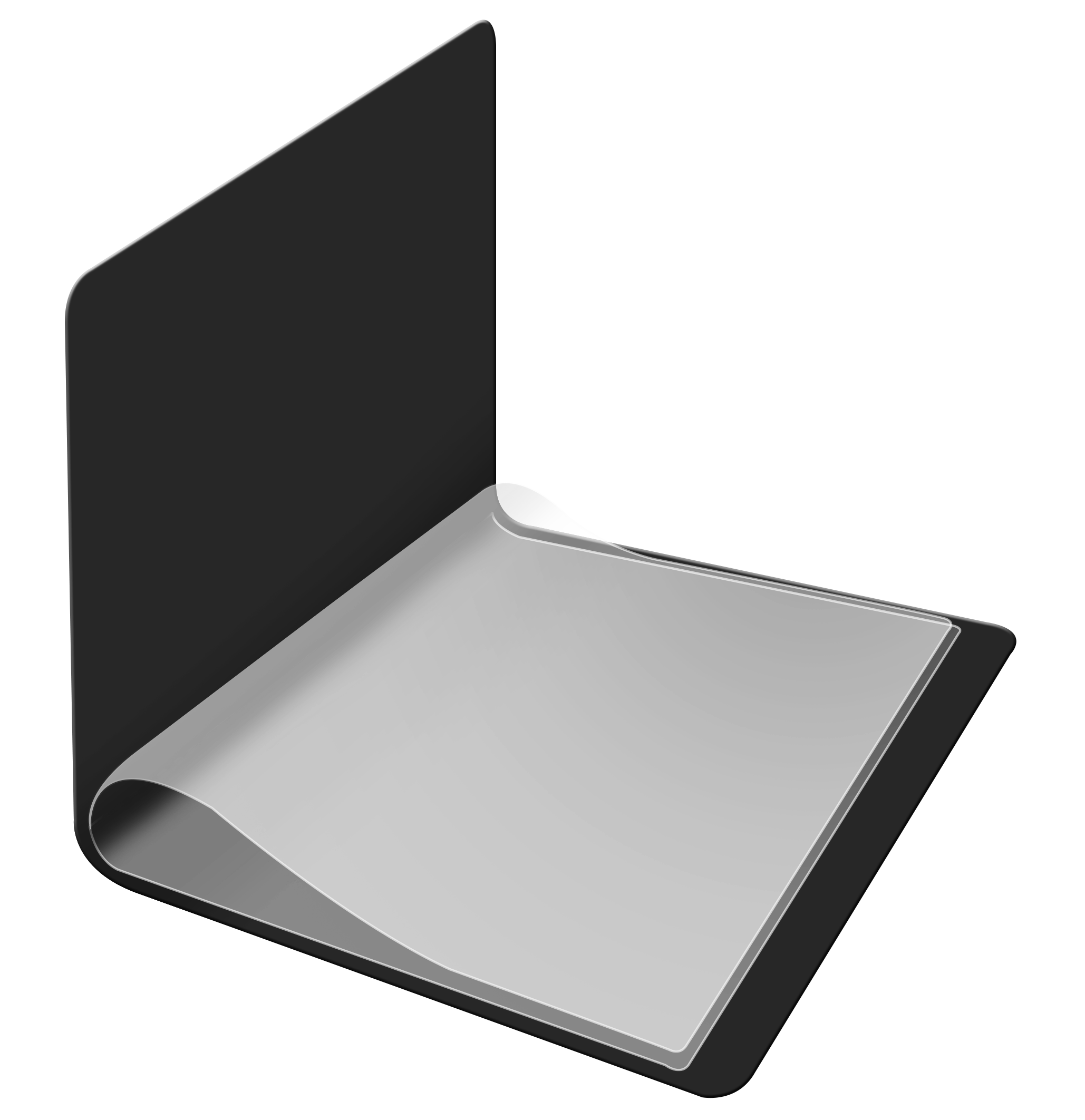 A4 Presentation Folder, Black