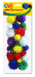 Glitter Pom Poms