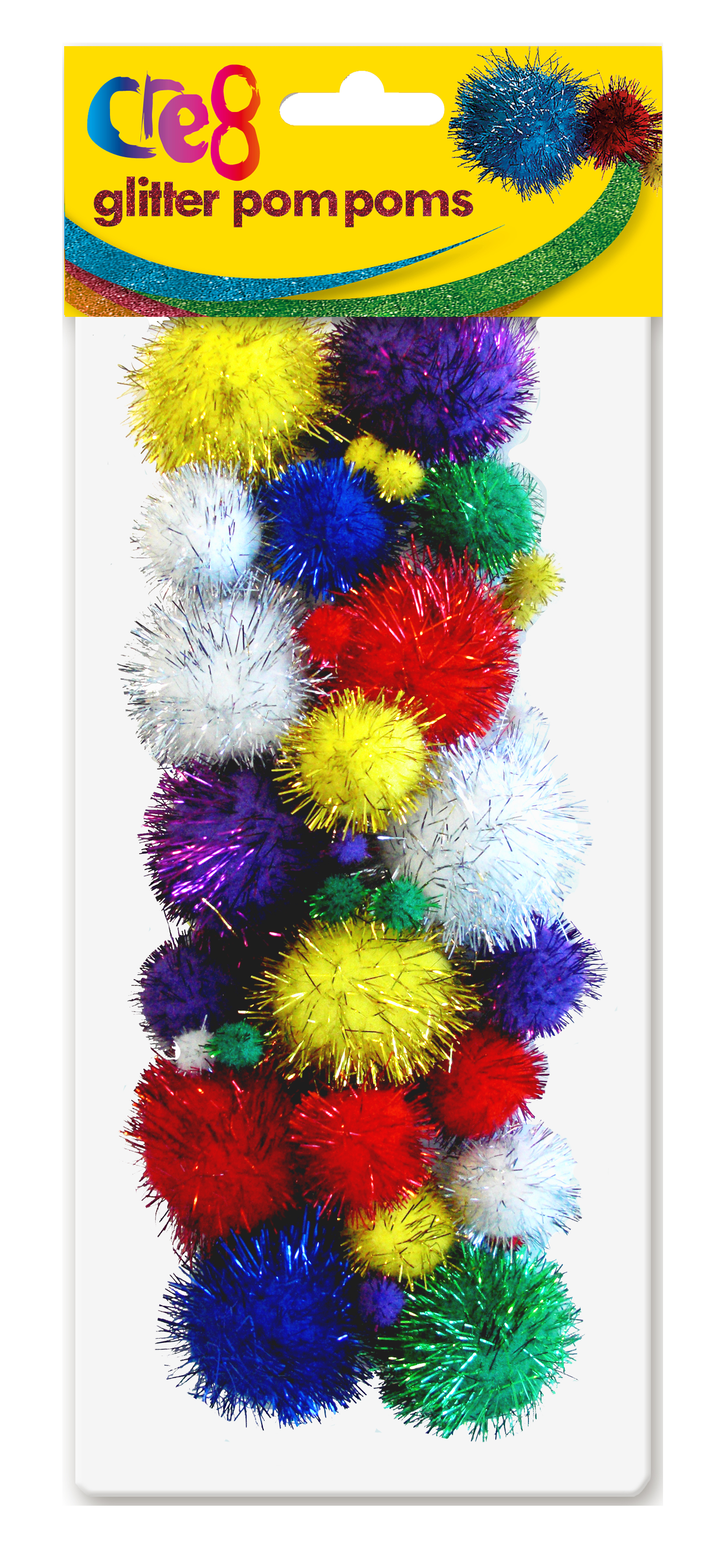 Glitter Pom Poms