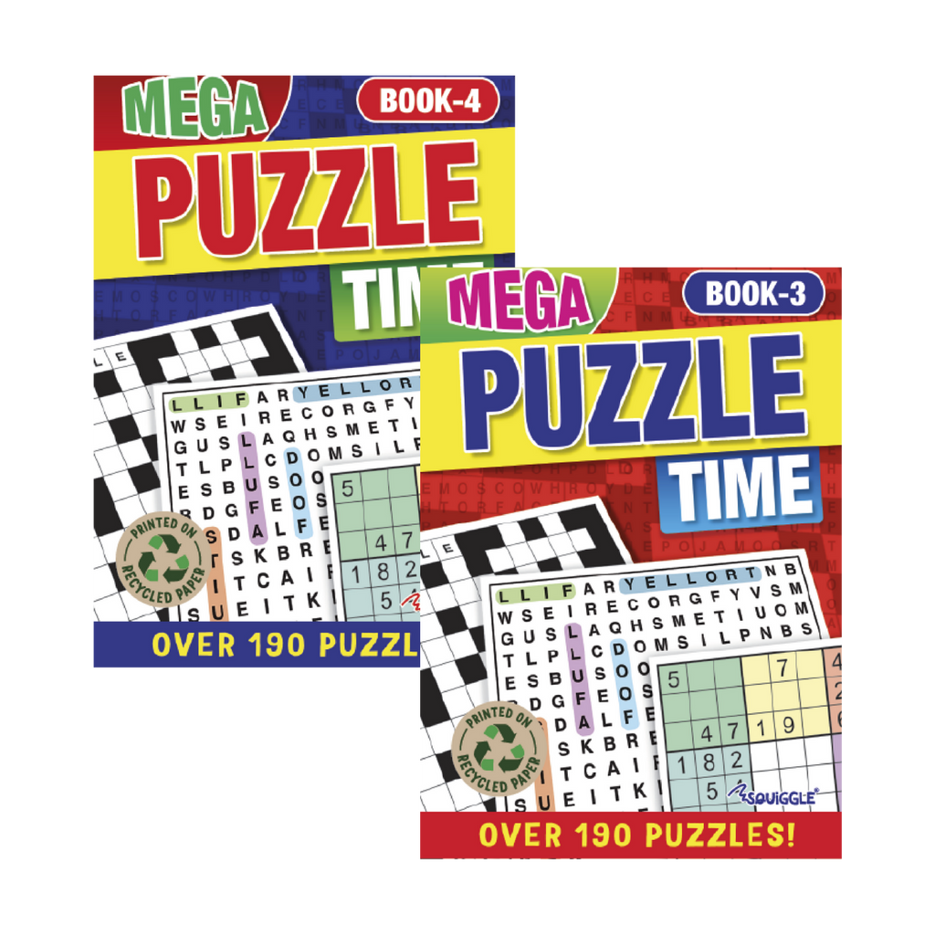 A5 Puzzle Time Book
