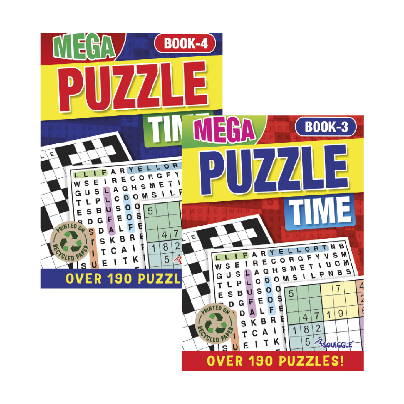 A5 Puzzle Time Book