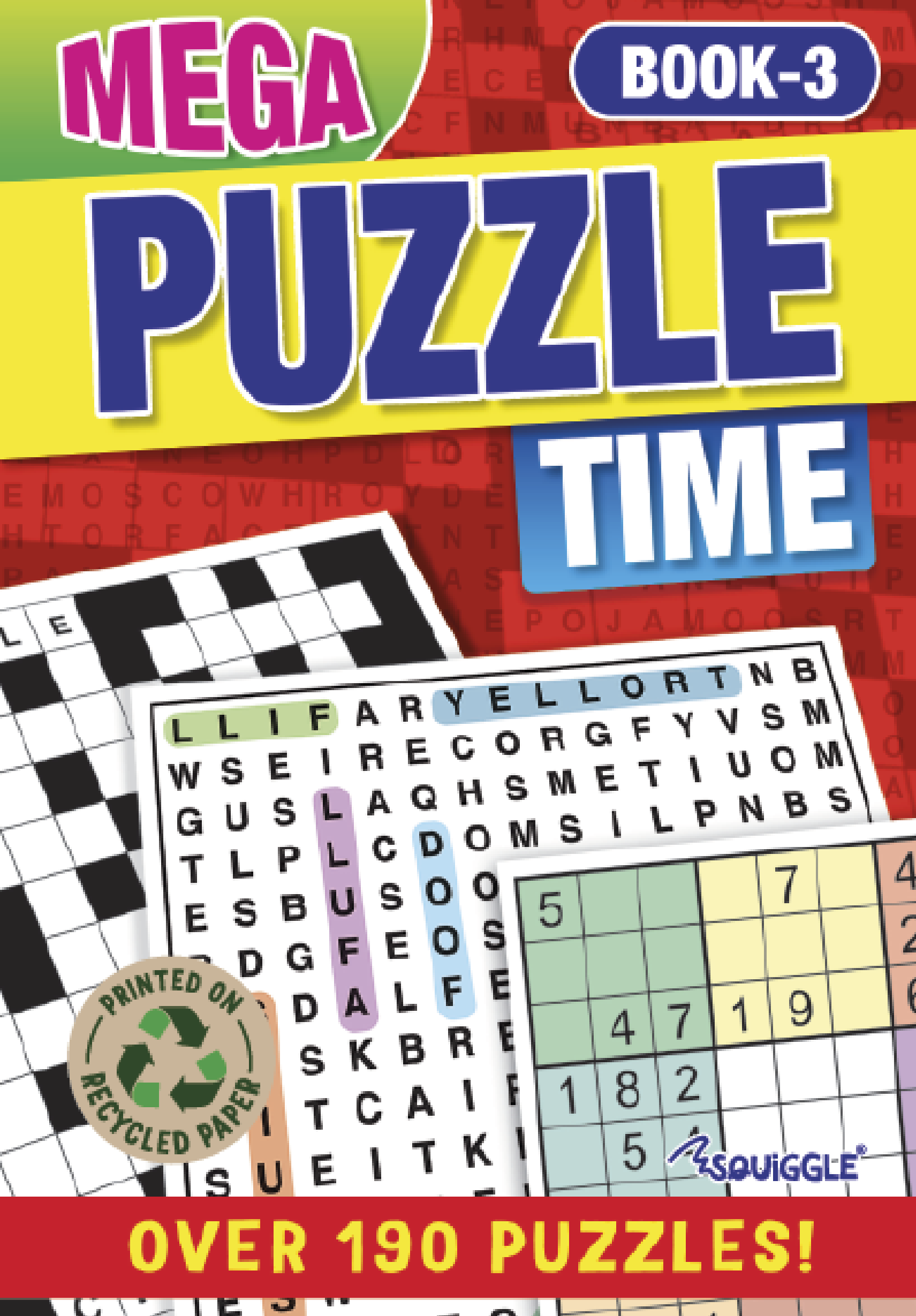 A5 Puzzle Time Book