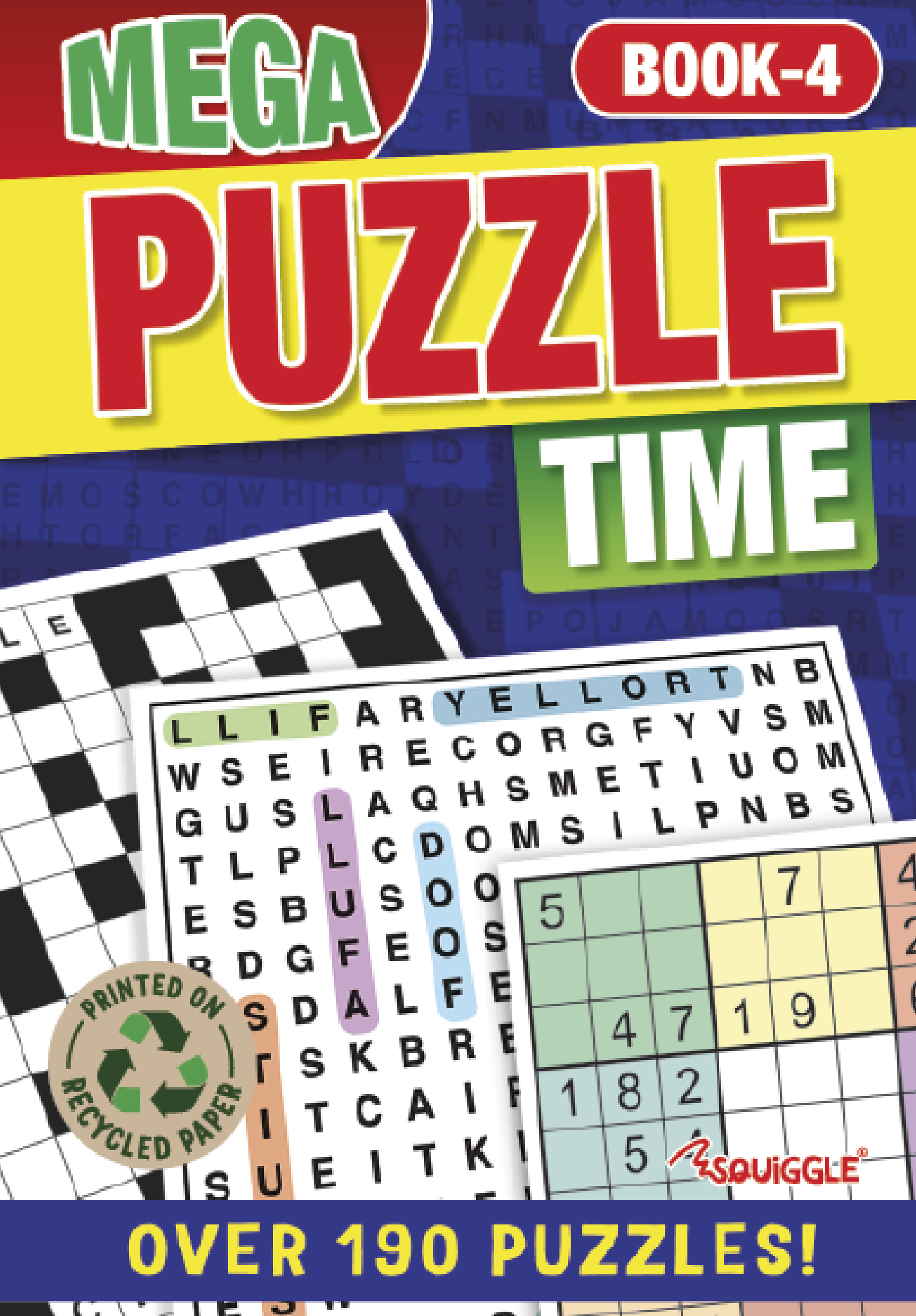 A5 Puzzle Time Book