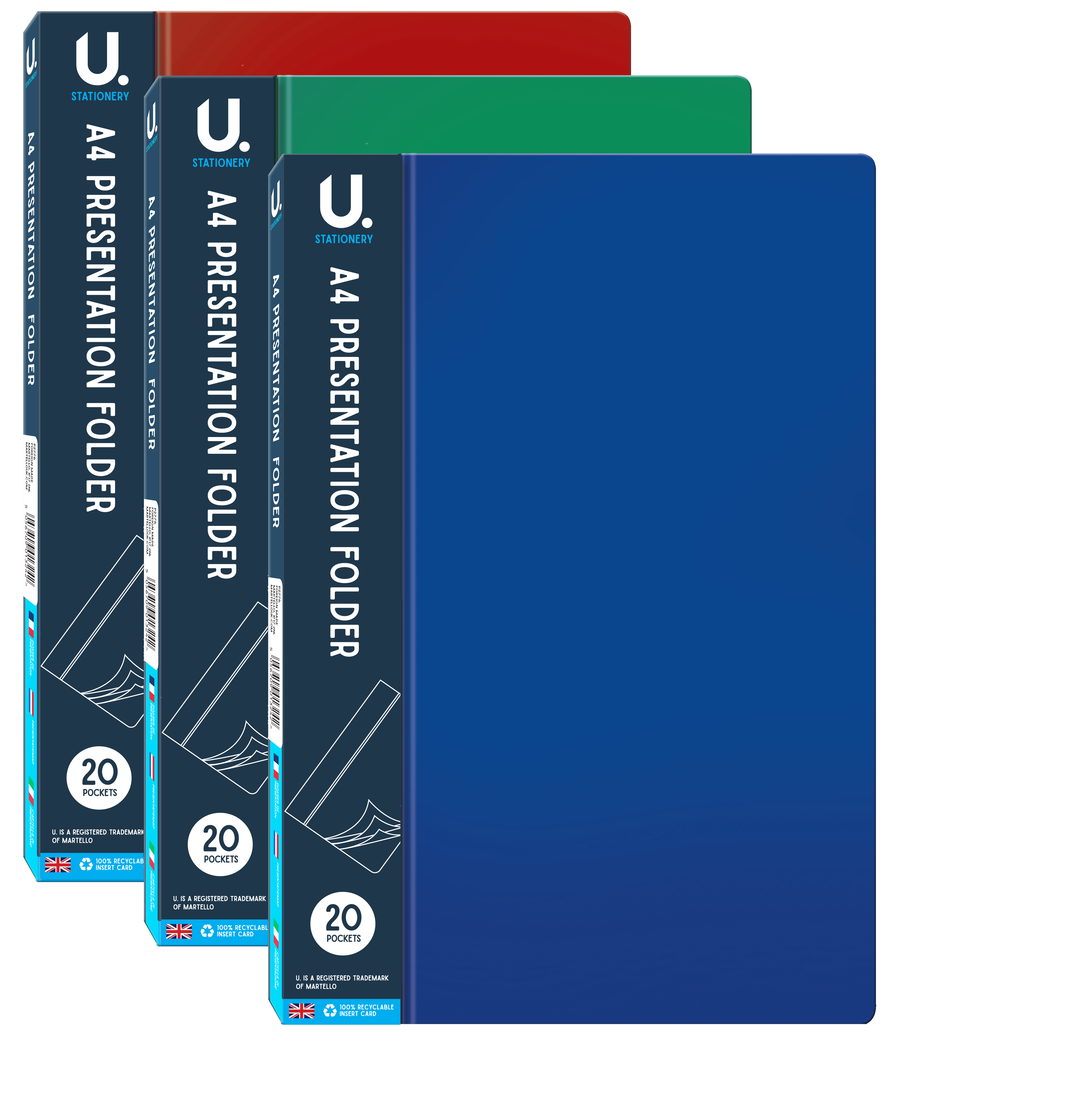 A4 Presentation Folder, Assorted