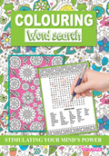 A4 Colouring Word Search Book