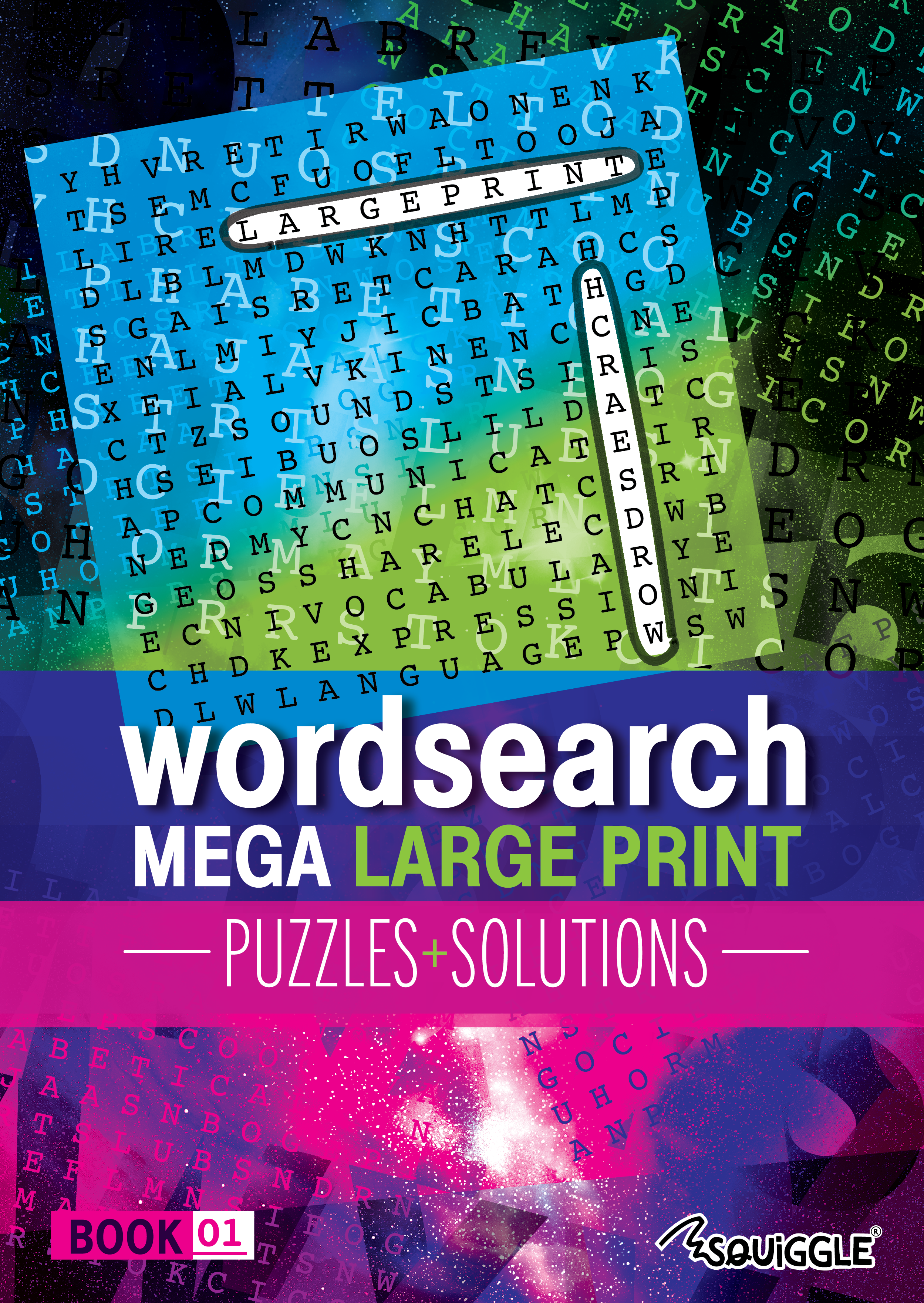 Mega Large Print Modern Word Search Book 1