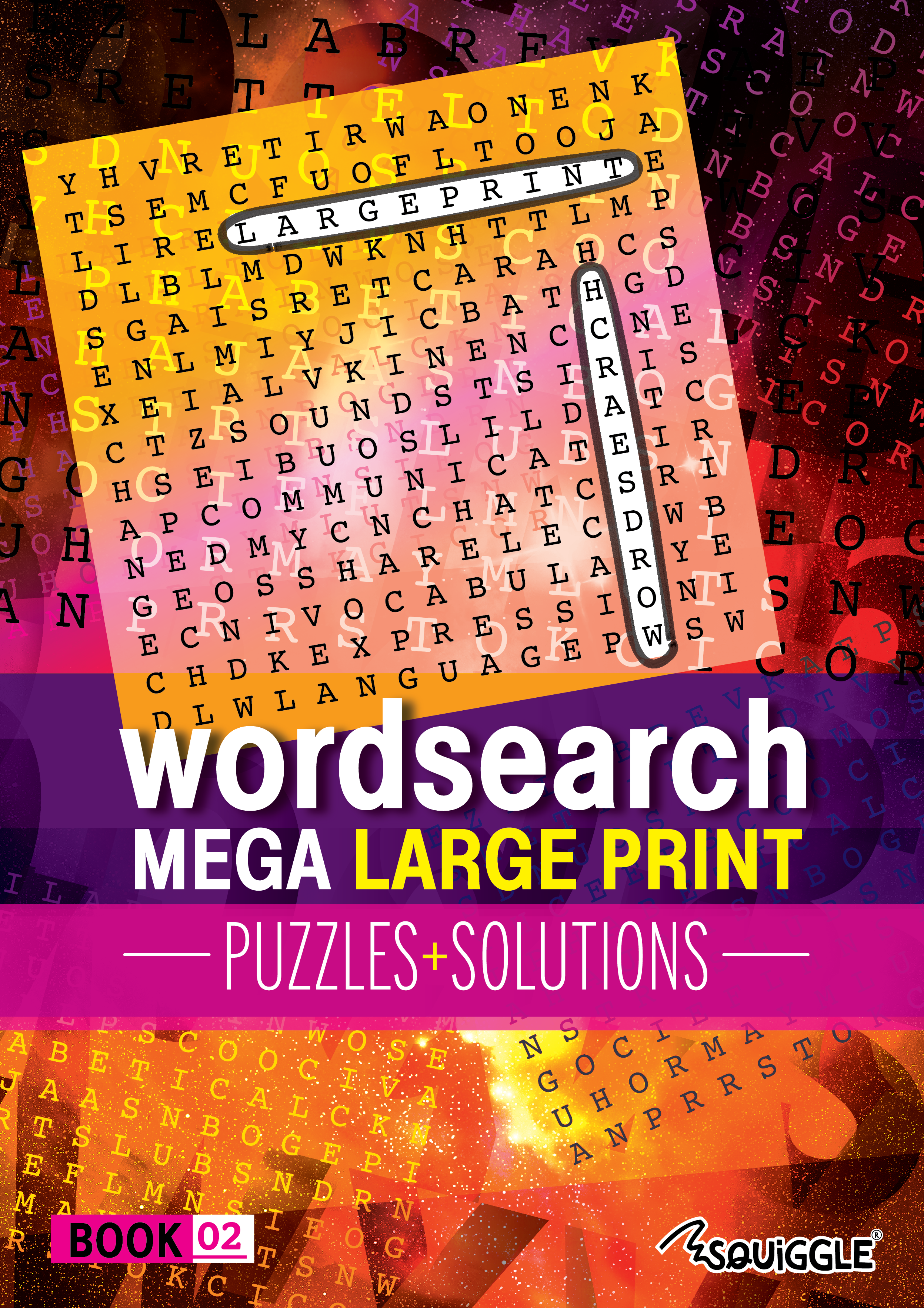 Mega Large Print Modern Word Search Book 2
