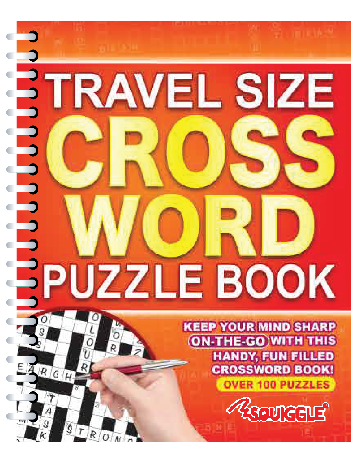 Travel Size Crossword, Spiral Bound