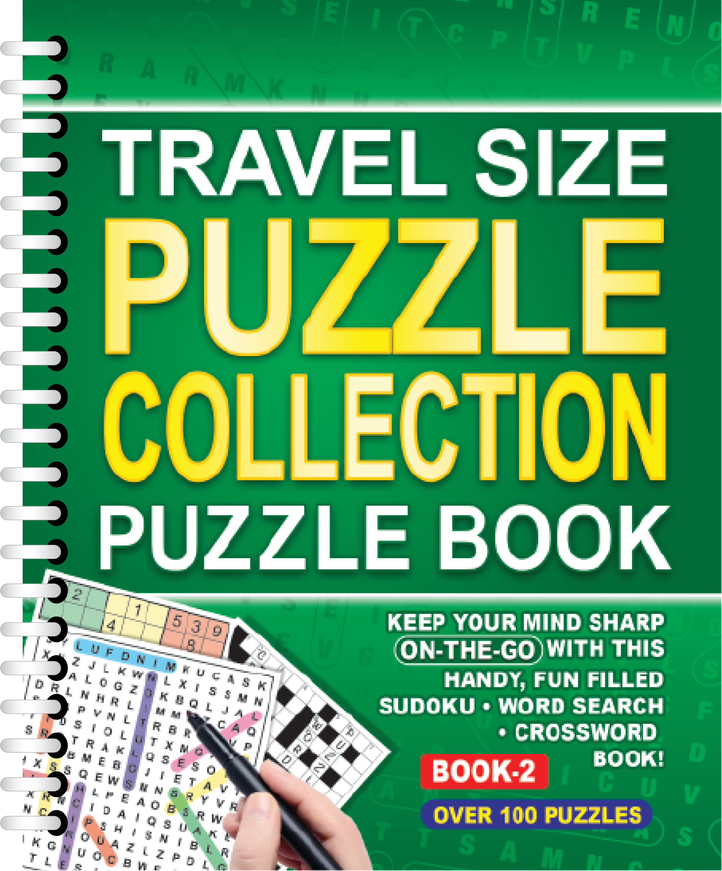 Travel Size Puzzle Assortment, Spiral Bound