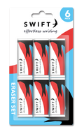 Eraser Set, 6 Piece