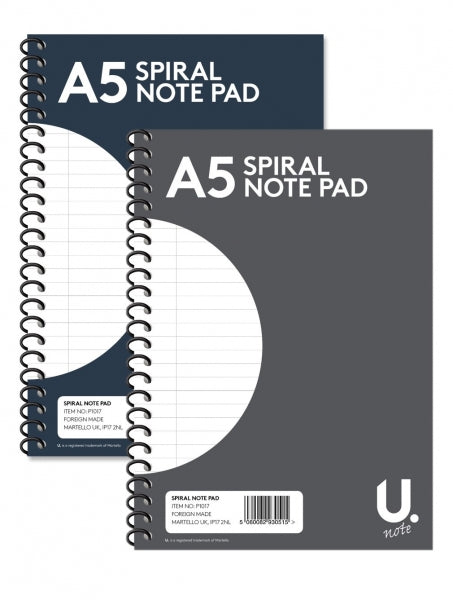 [ 10 Pack | 24 Pack | 48 Pack | 96 Pack ] A5 Spiral Notebook