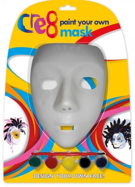 Paint Your Own Mask Set – Kids Craft Kit